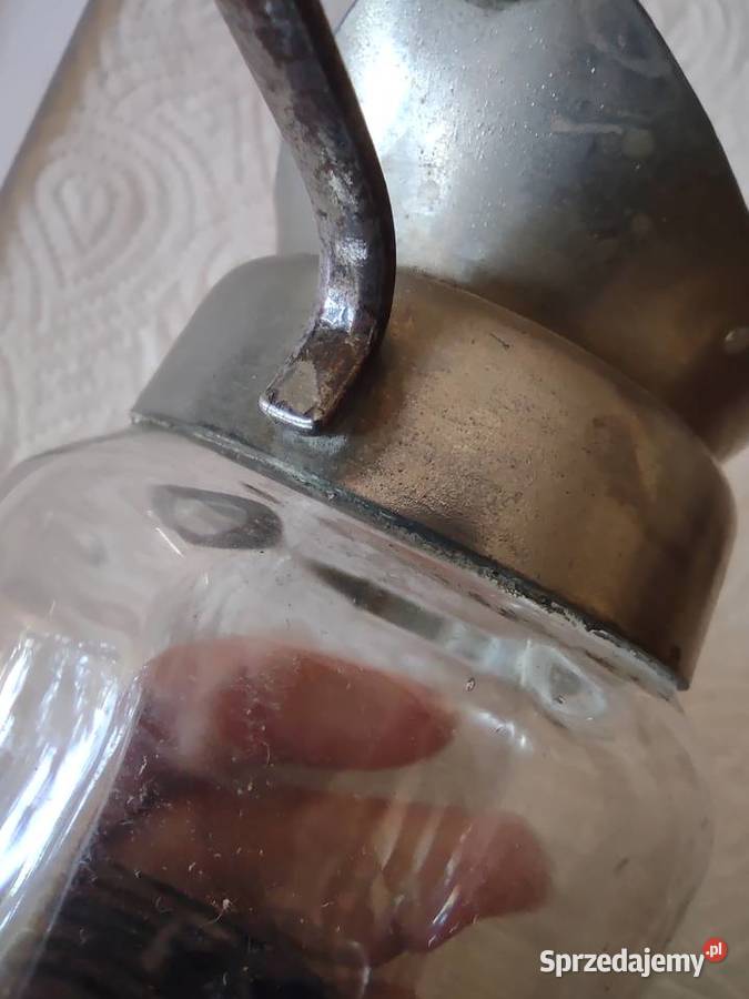 Piękny zestaw Art Noveau Poschinger Glass Antyki Gniezno