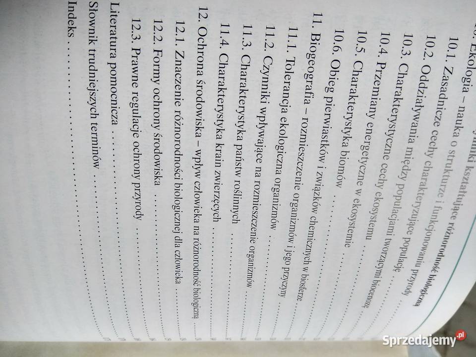 Biologia operon podstawowy antykwariat szkolny Warszawa