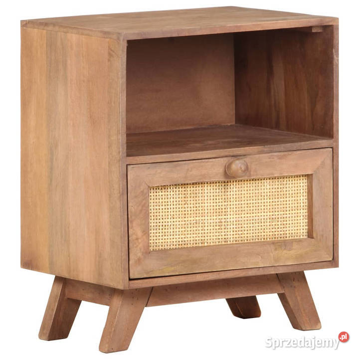 Szafka nocna 40x30x50 lite drewno mango WM323597 Warszawa