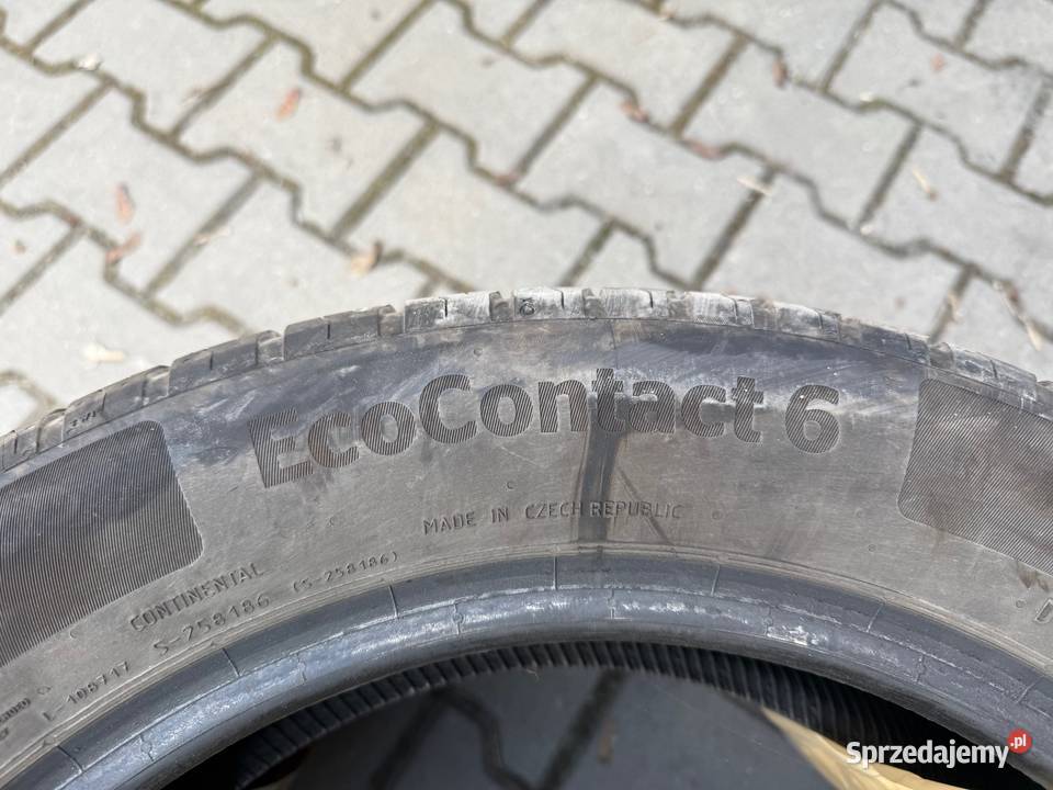 Ładne Opony Lato CONTINENTAL ECOCONTACT 6 mazowieckie Warszawa