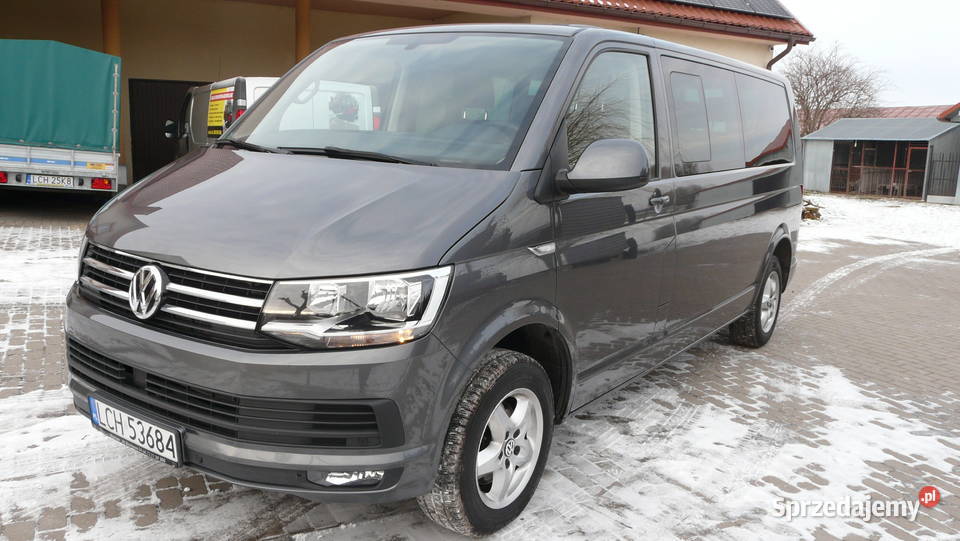 volkswagen T6 Carawelle 2017 r salon 1 manualna lubelskie Rożdżałów