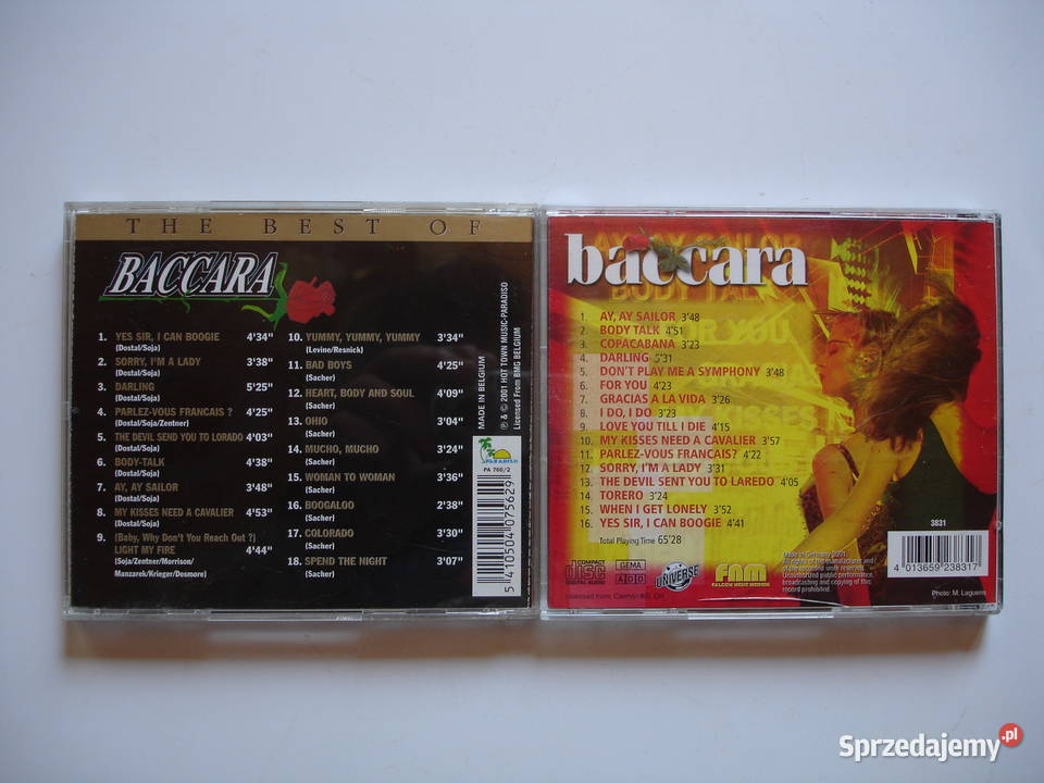 BACCARA płyty CD Zielona Góra