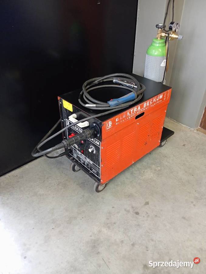 Migomat niemiecki 160A Elektra Becum zestaw lubelskie Bychawa sprzedam