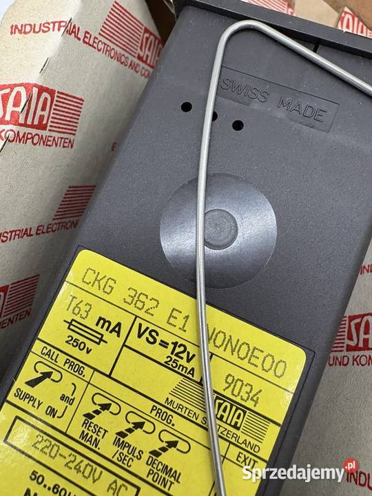 SAIA CKG 362E1 N0N0E00 Counter Warszawa