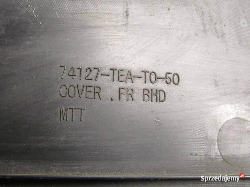 OSŁONA PASA PRZEDNIEGO GÓRNA HONDA CIVIC X