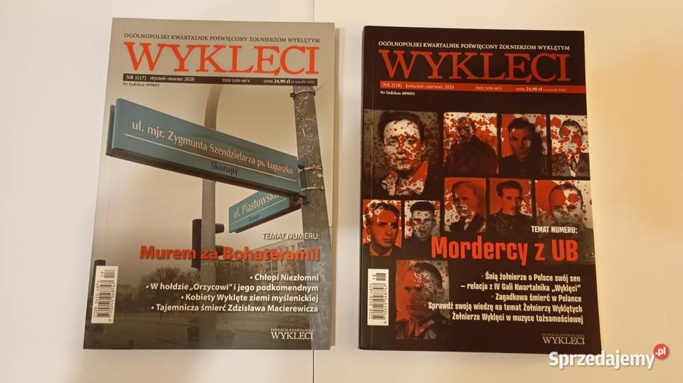 Kwartalnik Wyklęci 13 egzemplarzy Warszawa