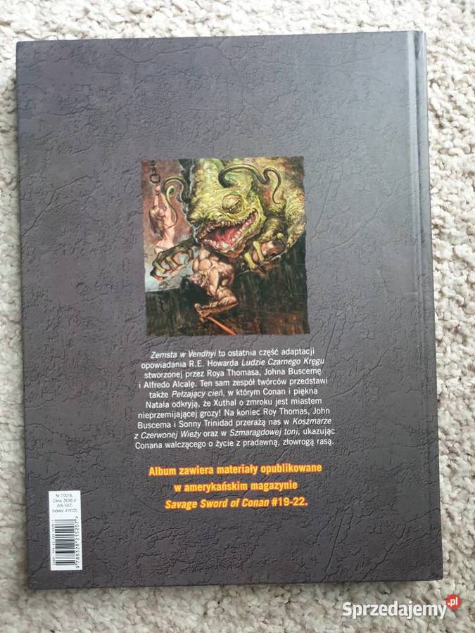 CONAN BARBARZYŃCA kolekcja tom 7 Koszmar z Gdynia