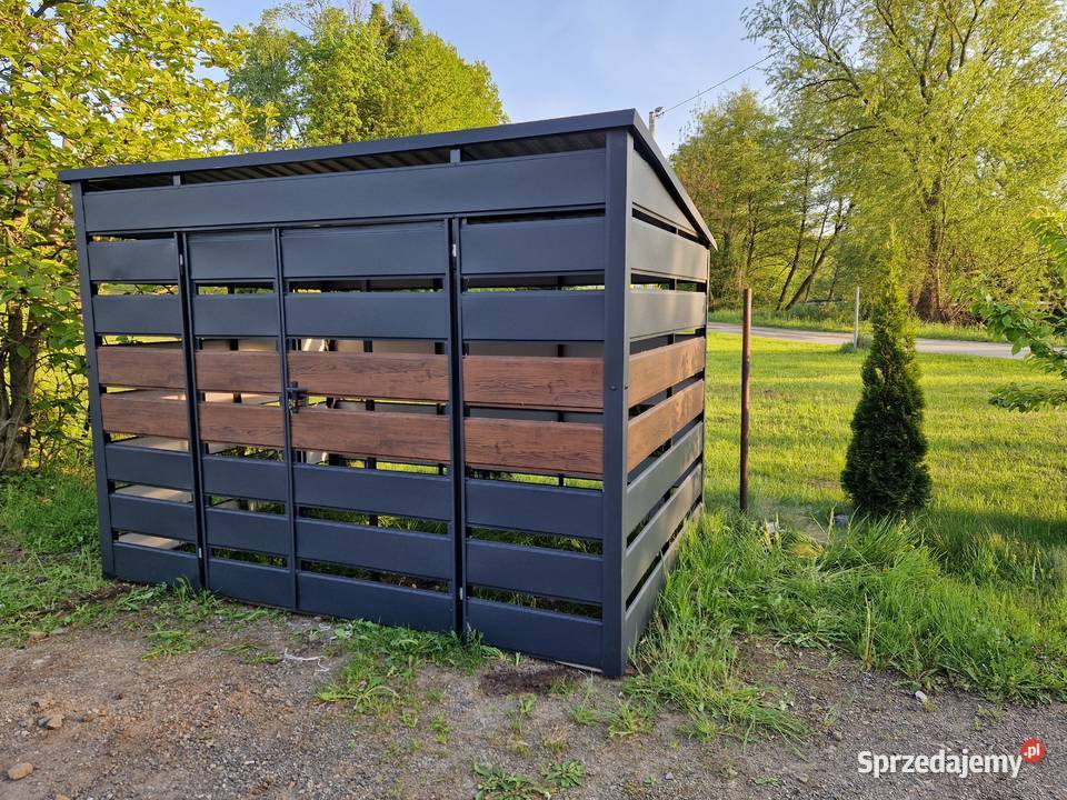 Wiata śmietnikowa Narzędziowa Wiśniowa