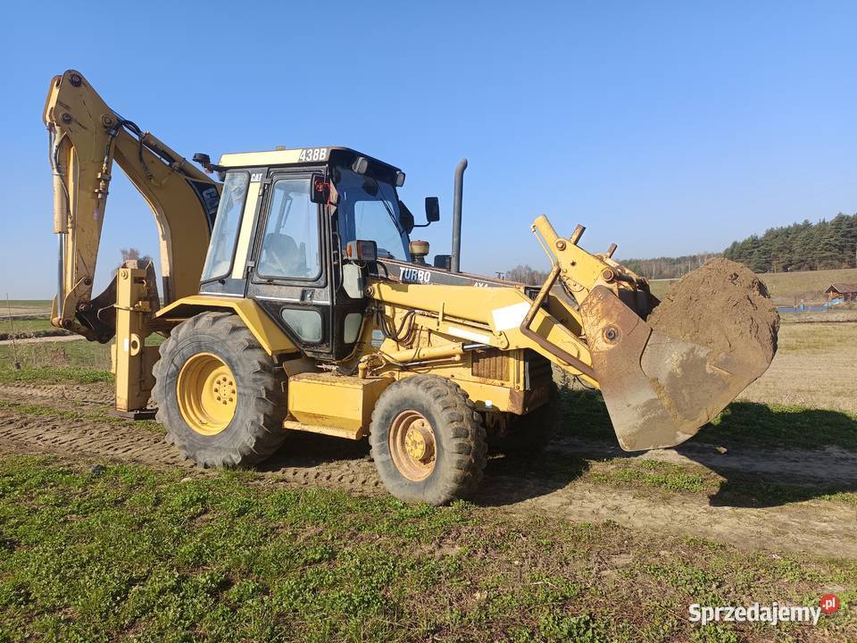 Koparko ładowarka Cat 438 428b Caterpillar Wodzisław