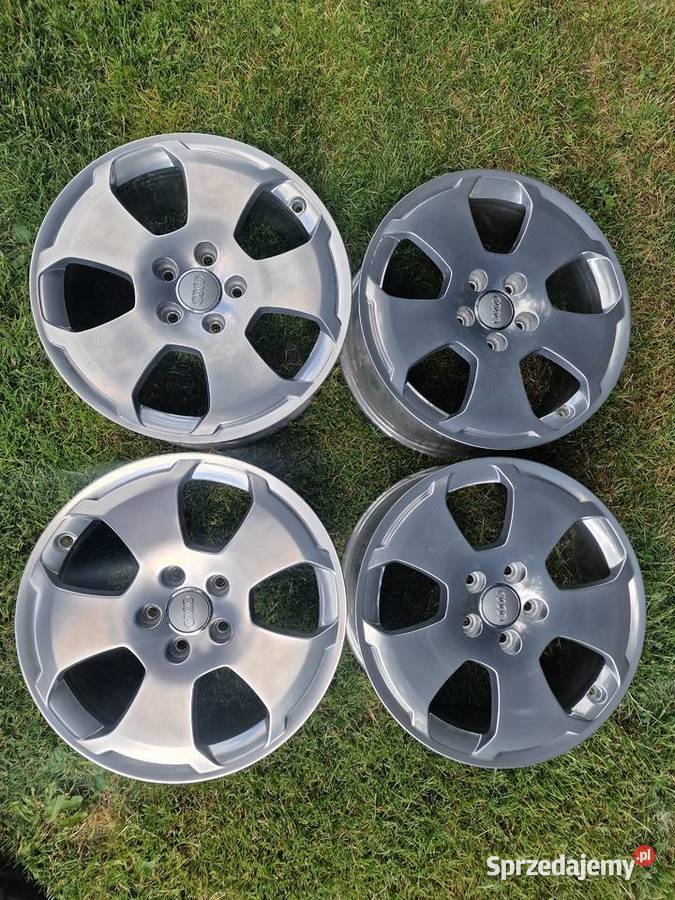 Oryginalne Alufelgi Audi 17 Polerowane Aluminium Audi OE Samochodowe