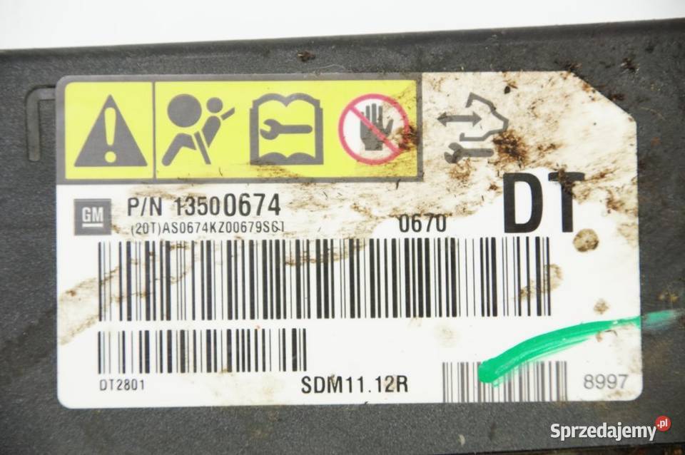 MODUŁ CADILLAC ESCALADE ESV AIRBAG 13500674 Lipno