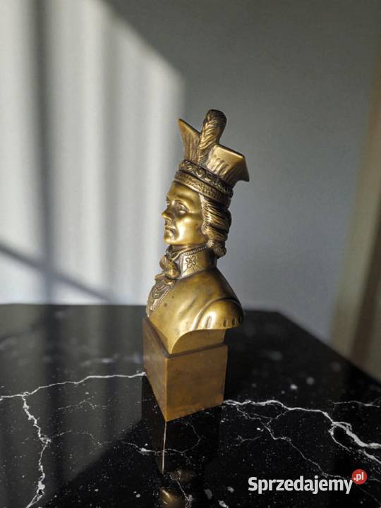 Popiersia z brązu Kościuszko i Piłsudski Gdańsk