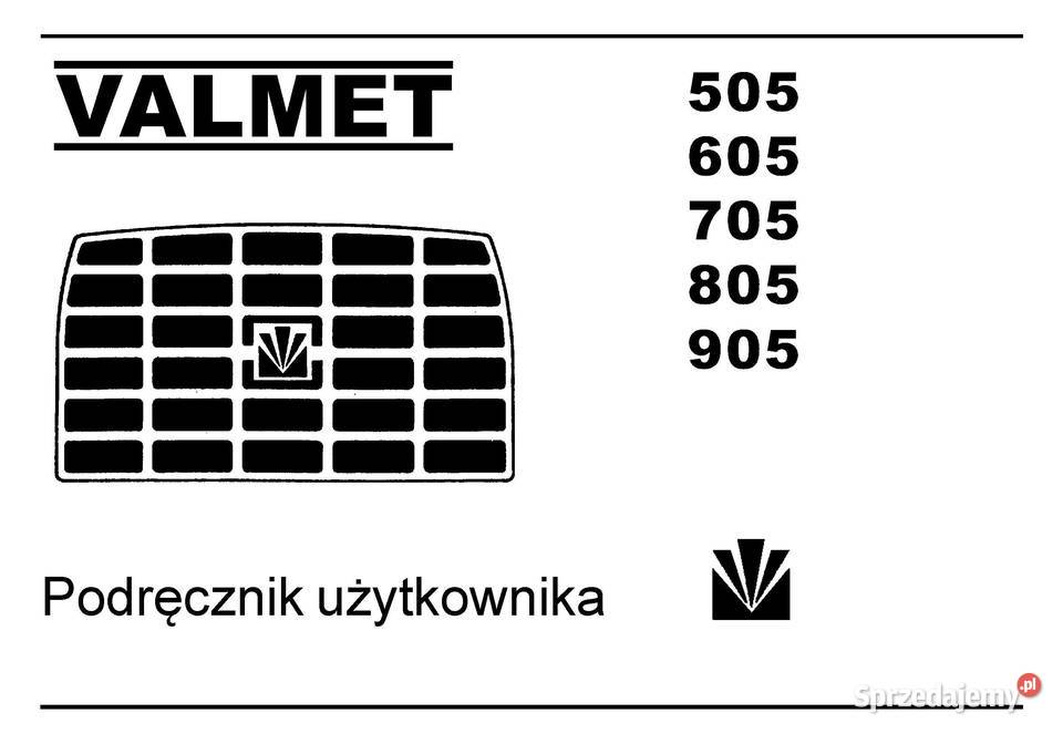 Valtra Instrukcja obsługi 8050 8150 katalog Szamotuły