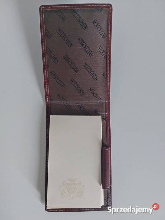 brązowy wizytownik Wittchen skóra notes męski Poznań