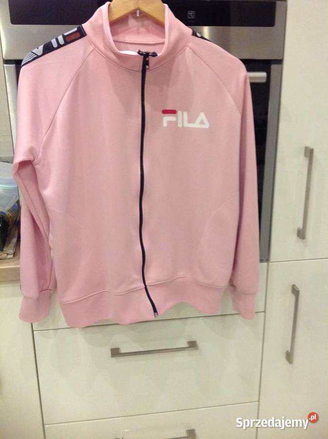 Bluza Dresowa Damska FILA L Różowa Nowa Sól