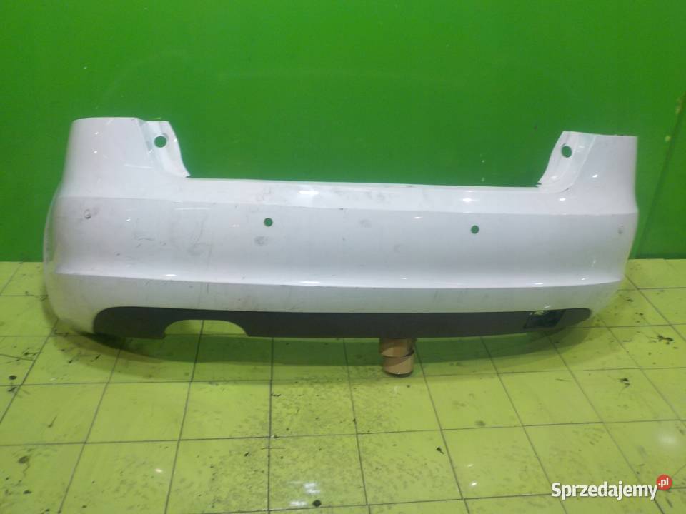 AUDI A3 8P II LIFT 09r CABRIO 2D zderzak tyl osobowe mazowieckie