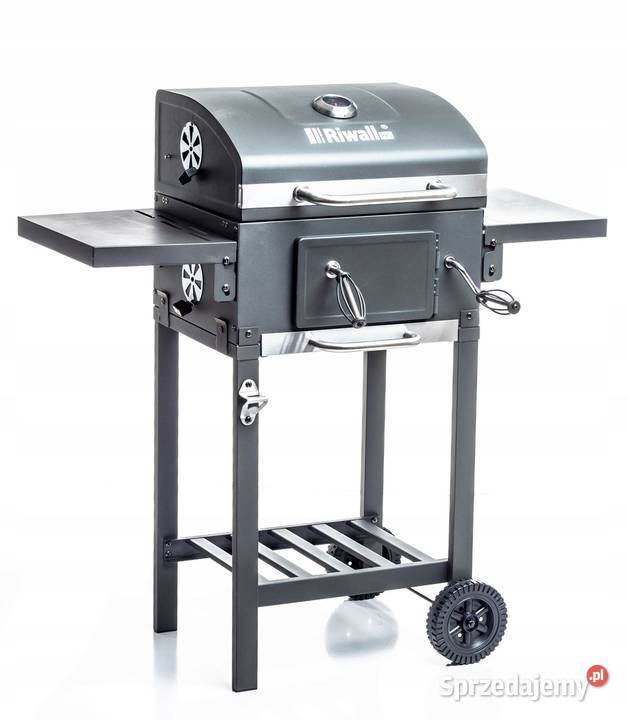 GRILL OGRODOWY WĘGLOWY kobra pokrywa popielnik Grille węglowe Warszawa