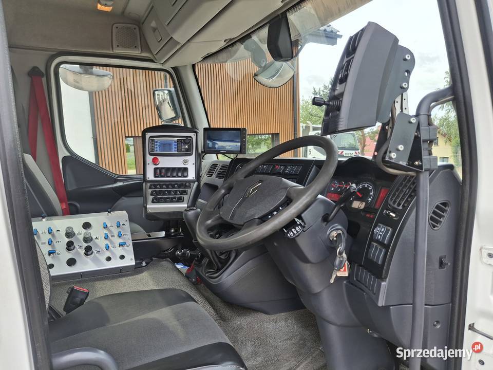Renault D16 Midlum Zamiatarka FAUN Karcher nie Sierakowice