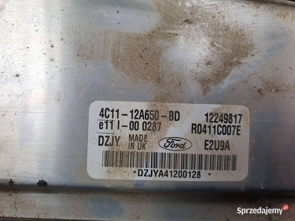KOMPUTER FORD TRANSIT MK5 4C1112A650BD Motoryzacja Lipno