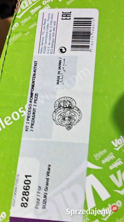 Zestaw sprzęgła Valeo 828601 osobowe