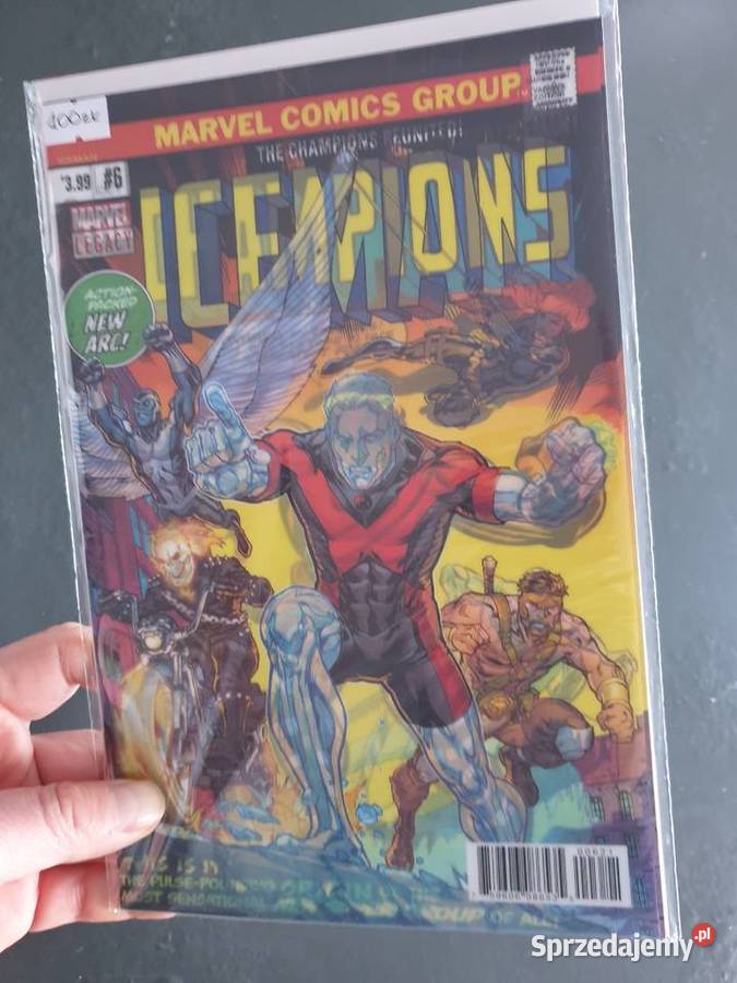 The Champions Hercules Black Widow Ghost Rider Komiksy pomorskie sprzedam