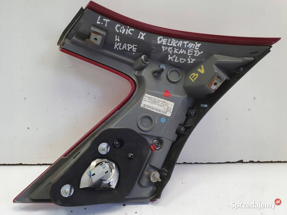 Honda Civic IX htb TYLNA LEWA LAMPA lewy tył osobowe Rudka