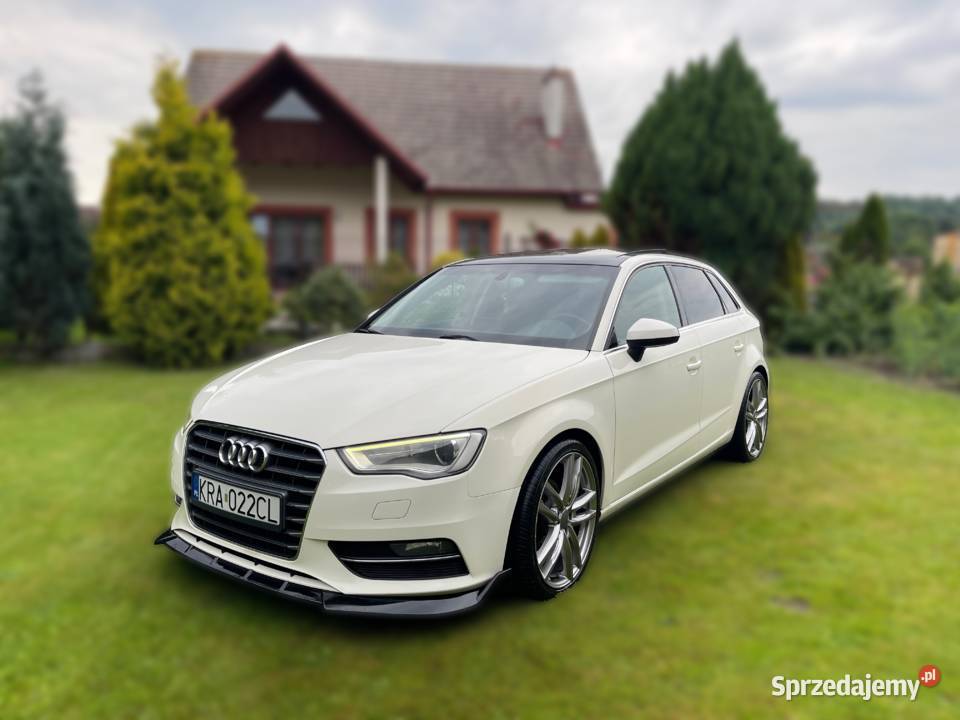 Audi A3 8V Sportback 20 TDI 150 Dach Panorama 1968cm3 A3 małopolskie Wola Radziszowska