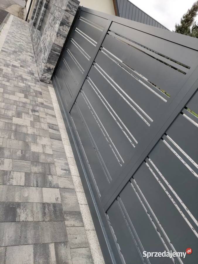 Ogrodzenia aluminiowe ogrodzenie aluminium panel Myślenice