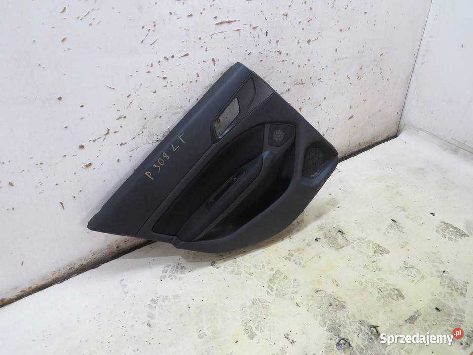 BOCZEK TAPICERKA DRZWI LEWY TYŁ PEUGEOT 308 T9 osobowe