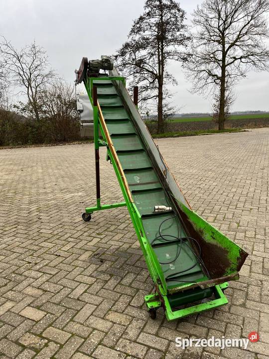 Przenośnik 25 m z amortyzatorem upadku kaskadą kujawsko-pomorskie Inowrocław