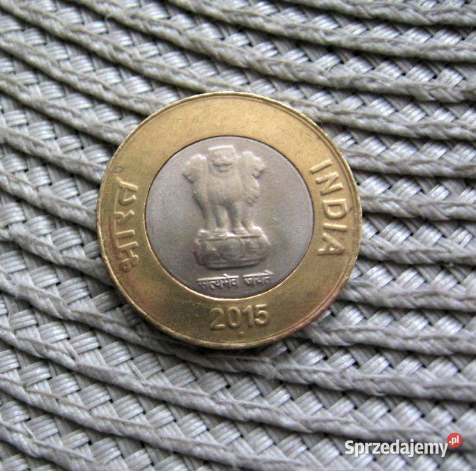 Indie 10 Rupii 2015r Kalisz sprzedam