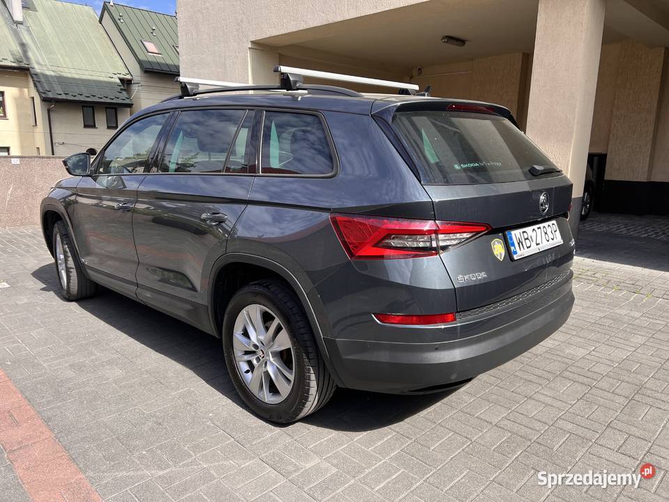 Skoda Kodiaq 20 TSI napęd 4x4 2017 poduszka powietrzna Warszawa