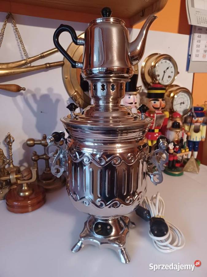 Samowar elektryczny z czajnikiem Kolekcja Poznań