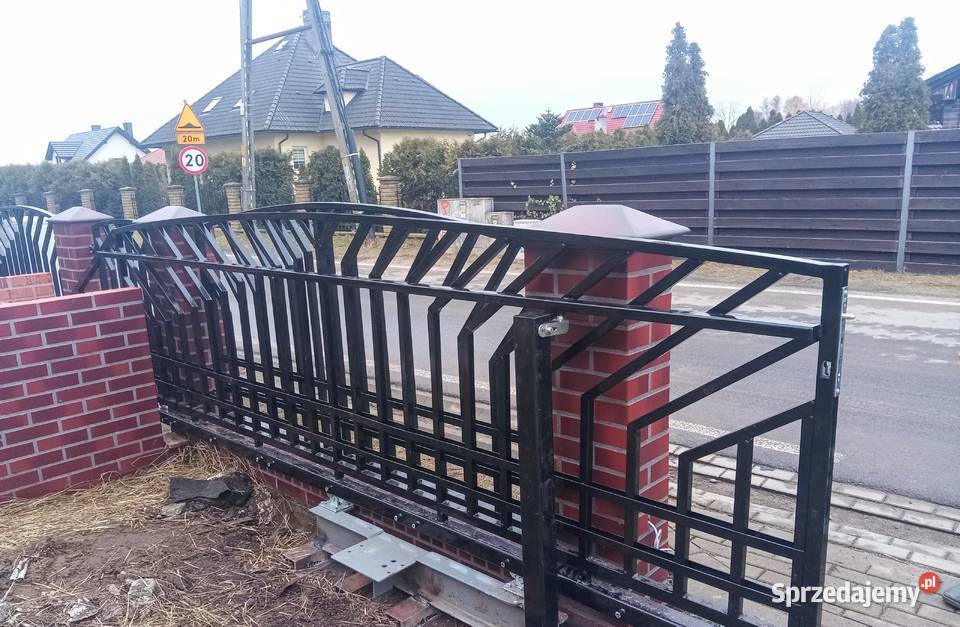 Bramy wjazdowe przesuwne dwuskrzydłowe dolnośląskie Pichorowice sprzedam