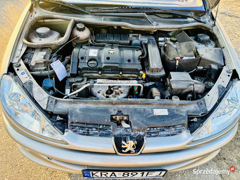 Peugeot 206CC Roland Garros sprawny dach klima Rok produkcji 2005 Pielgrzymowice