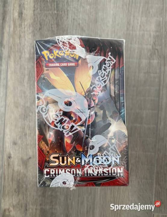 Zestaw kart Pokemon serii Crimson Invasion Wrocław