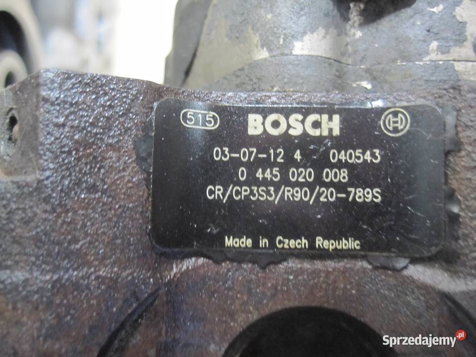 IVECO 23 HPI F1AE0481B 116 06r silnik z pompą Pompy wtryskowe