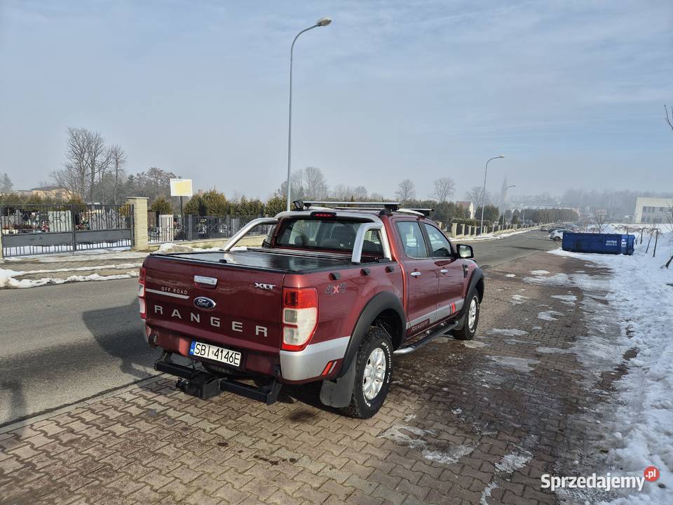Ford Ranger 4x422d 1506biegówSalon Polska1 właś czerwony śląskie