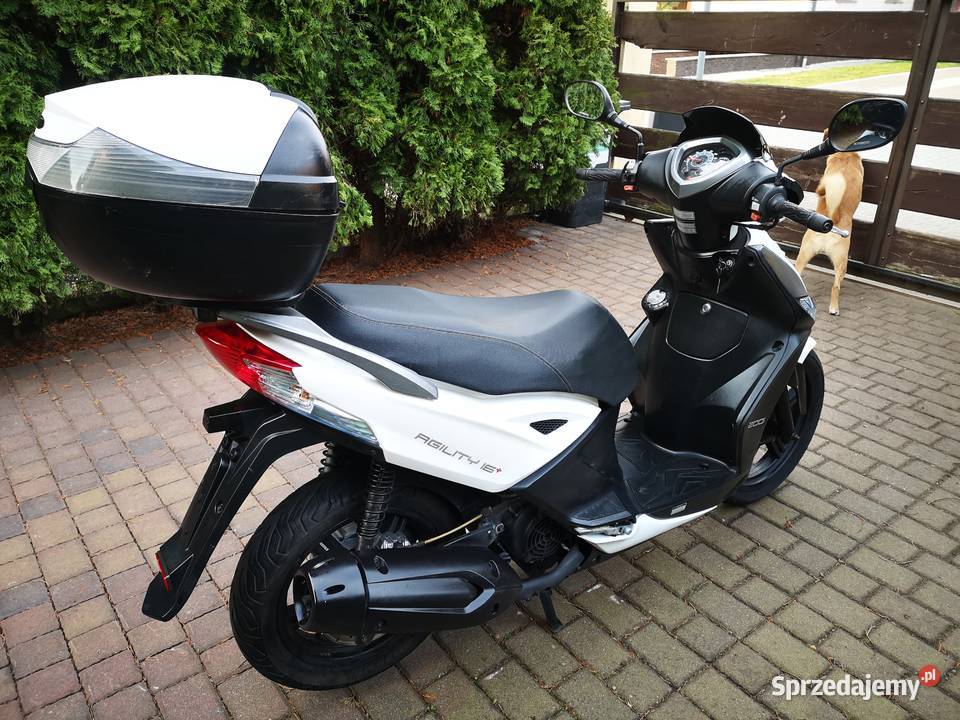 KYMCO AGILITY 16 200i 15ritalmotopila bagażnik Piła sprzedam