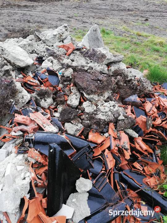 Oddam czysty gruz dachówka cermiczna i beton Iłowa