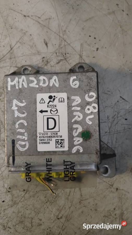 MAZDA 6 II GH sensor airbag moduł poduszek Kielce