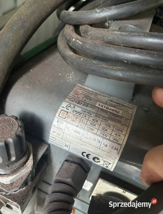 Przecinarka plazmowa plasma palnik migatronic Kłobuck