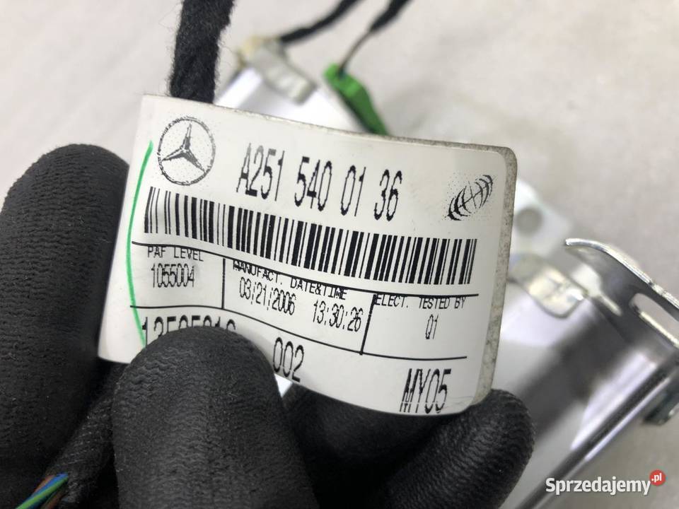 AIRBAG PODUSZKA PASAŻERA MERCEDES W164 osobowe