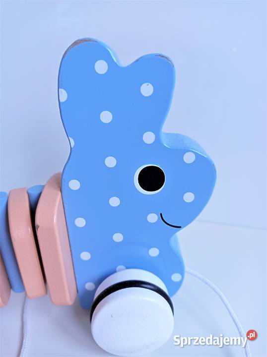 Drewniana zabawka króliczek wędrowniczek Trefl