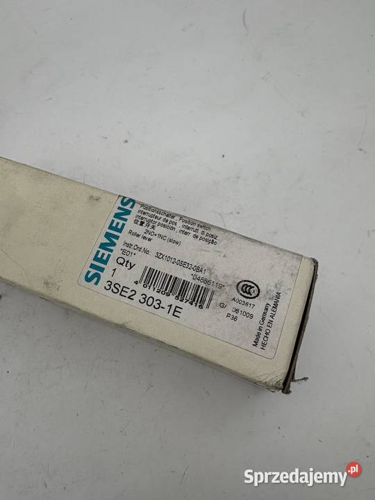Siemens 3SE2 3031E Limit switch Warszawa sprzedam
