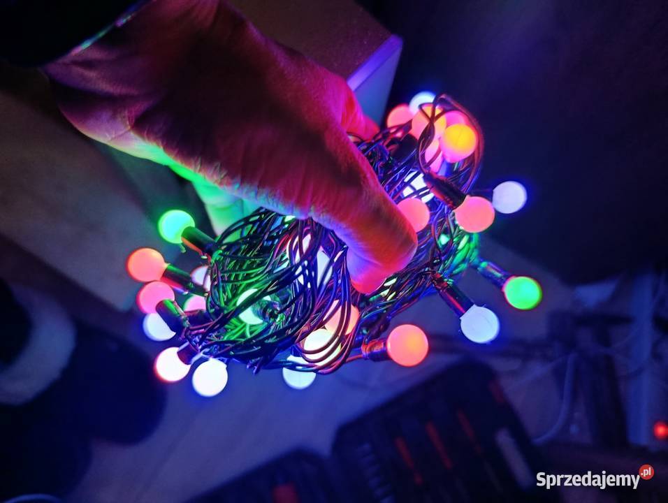 lampki choinkowe kolorowe sprzedam