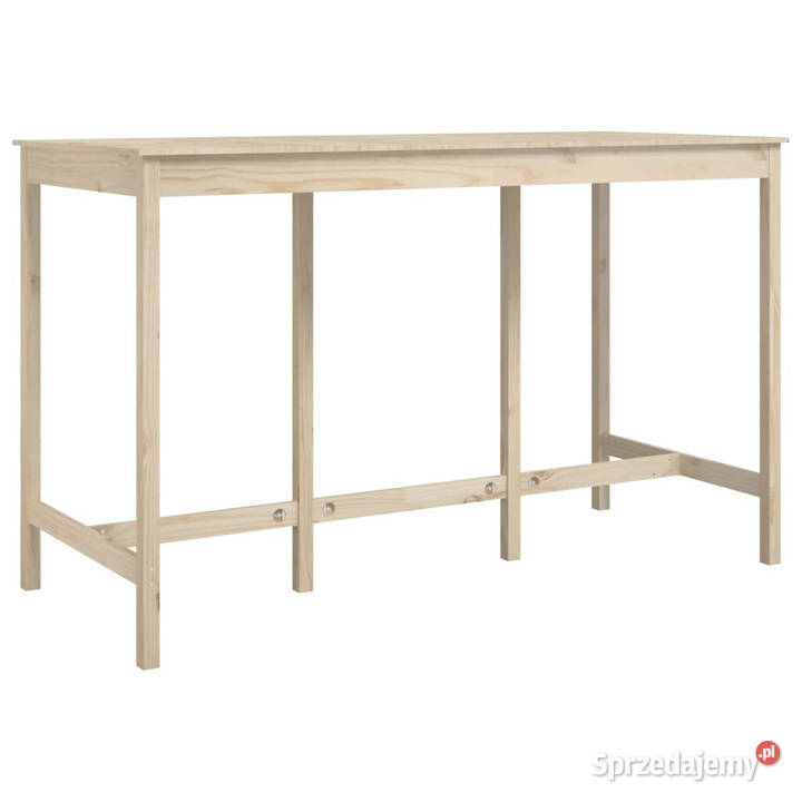 Stolik barowy 180x80x110 lite drewno sosnowe Warszawa