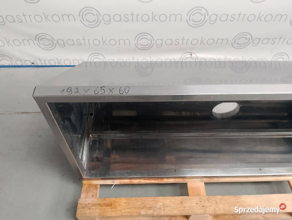 Okap przyścienny trapezowy 192x65x60 bez łapaczy Wrocław