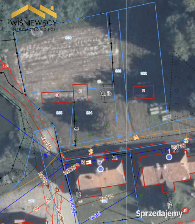 Historyczna nieruchomość z działkami Wysoka