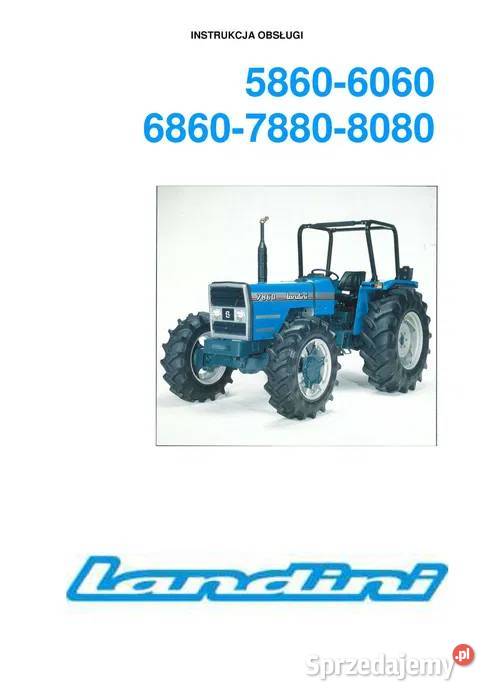 Instrukcja napraw katalog Landini 6880 7880 8880 Szamotuły